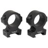 Vapor Horizontal 1 inch, High Matte Black, Scope Optic Rings