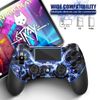 Custom Design Wireless Controller for PS4 with Touchpad, Vibration (Lightning)