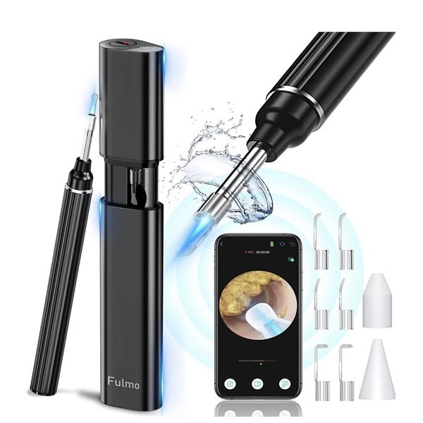 HD WiFi Visual Ear Wax Remover Compatible iOS Android Endoscope Otoscope