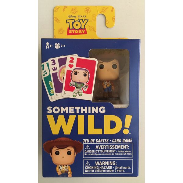 New Something Wild Card Game French Version With Toy Story Woody Funko Mini