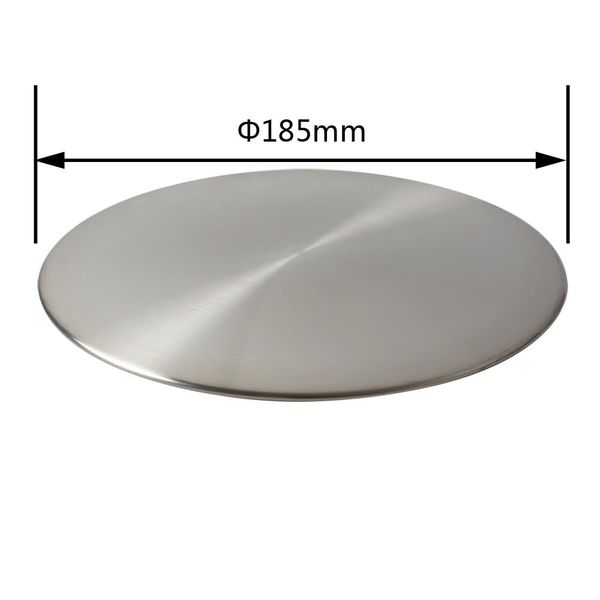 Talea Sink Drain Cover, Drain Lid Stainless Steel, 185MM Drain Lid, SUS304 Sink Lid, QS595