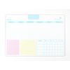Silvine A4 Weekly Desk Planner - Printed Template (52 Sheets)