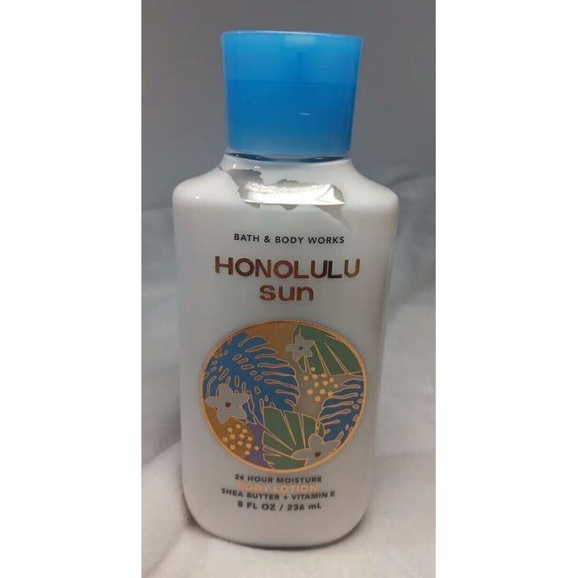 NEW Bath Body Works Beach Honolulu Sun 8oz Body Lotion Shea Butter Vitamin E