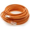 0.5m - orange - 1 piece CAT.7 computer Ethernet cable network cable (raw cable) patch cable S-FTP LSZH PIMF 10GB s RJ45 plug Cat6a