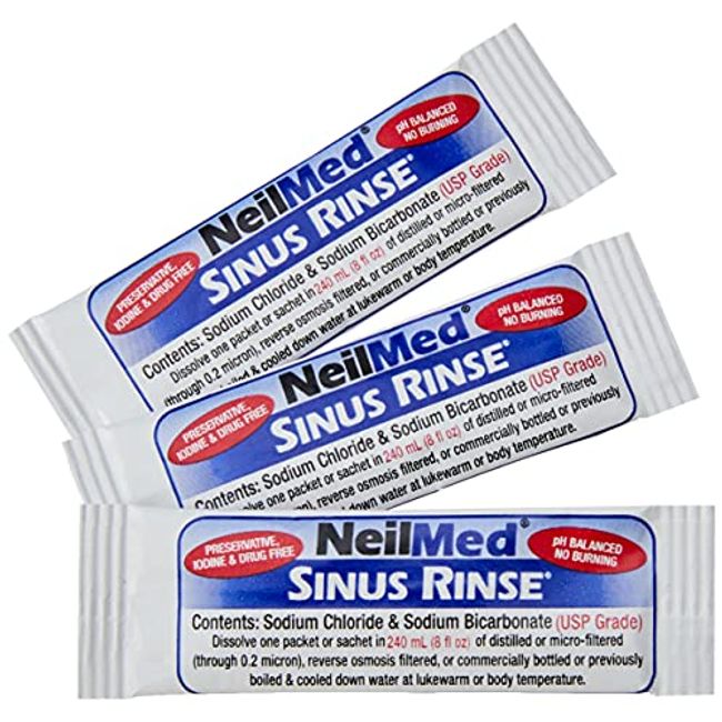 Neilmed Sinus Rinse Starter Kit - 8 oz. Bottle & 5 Packets