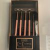 Luxie Rose Gold Eye Essential Makeup Brush 5pc Set BNIB