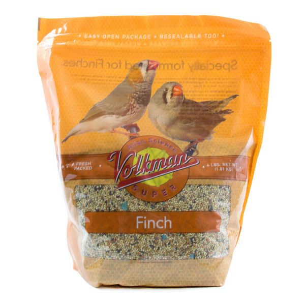 Volkman Avian Science Super Finch 4lbs Pet Bird Seeds