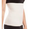Unisex Wool Warming Support Abdominal Binder, Natural Therapeutic Warmth w/ 80% Wool, Small