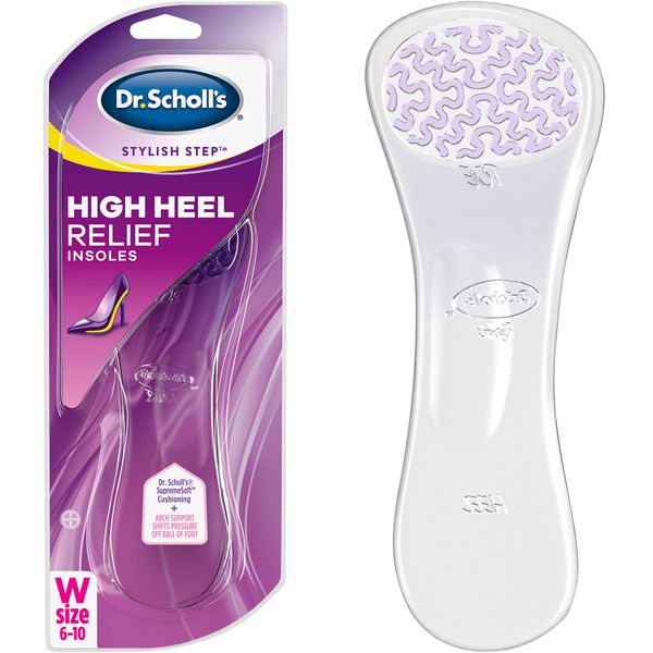 Dr. Scholl's Dr Shawl Stylish Step High Heel Relief Insoles, 1 Pair, Size 6-10