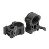 UTG ACCU-SYNC QR 1" High Profile Scope Rings, Picatinny, Black