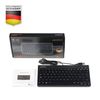 Perixx PERIBOARD-426 Compact Wired USB Mini Keyboard, QWERTY UK Layout, Lightweight Design, Multimedia Keys, Black