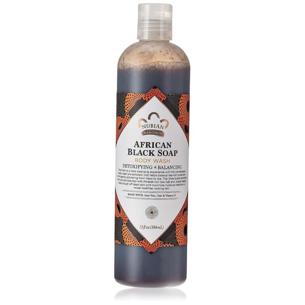 African Black Body Wash 13 oz