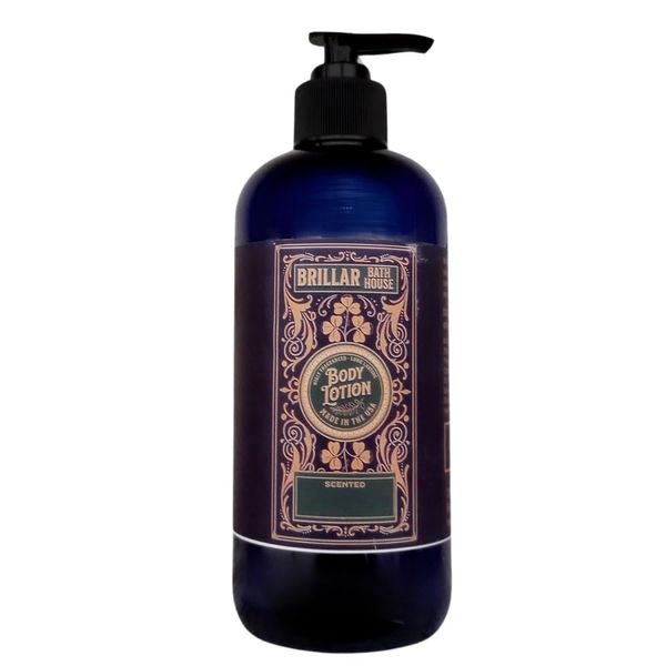 Brillar Bath House Chocolate Chip Cookie Scented Shimmering Body Lotion with Olive Oil, 32 Oz