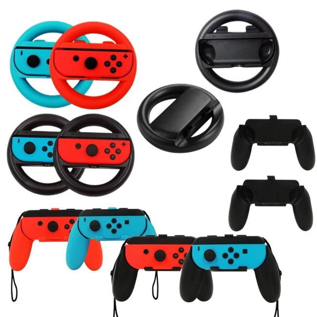 Racing Steering Wheel Handle Cover For Nintendo Switch Gamepad Controller Accessories NS Gamepad Racing Simulator - EveryMarket