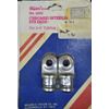 TAYLOR MADE #1202 CHROME INTERNAL EYE ENDS FOR 3/4 TUBING