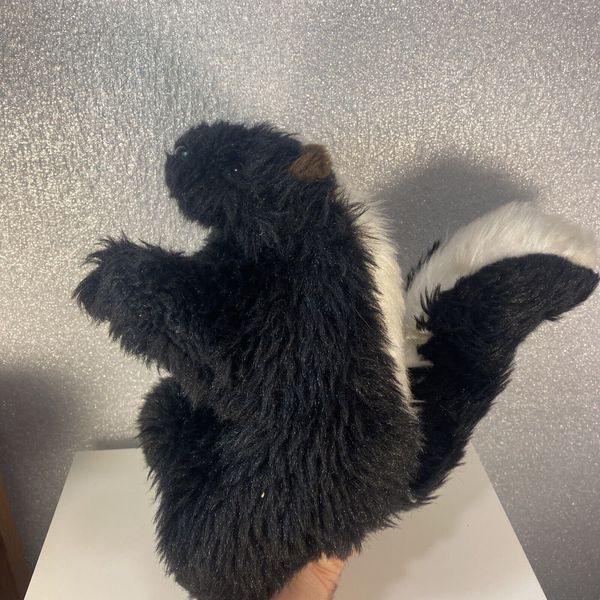 Vintage Country Critters Skunk Hand Puppet / Plush toy 12"