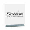 [2-Pack] SimbaLux® Acrylic Sheet White 12”x12” 1/8" Thick (3mm) Plexiglass