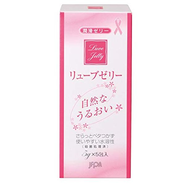 Japan Family Planning Association JEX Lubricant Jelly Dispensing Type (0.2 oz (5 g) x 5 Packs) x 30 Pieces