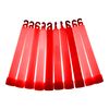 6 inch Premium (15mm) Glow Sticks (10 Pack, Red)