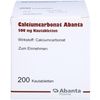 Calciumcarbonat Abanta 500 mg Kautabletten, 200 St. Tabletten