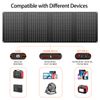 100W Portable Power Station with 40W Solar Panel kit Solar Generator for Camping