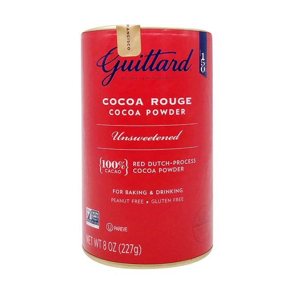 E Guittard Cocoa Powder 8 Ounce Dutch Processed Baking Chocolate