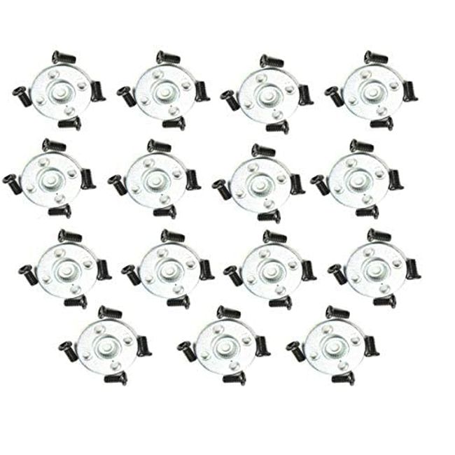 Comimark 15Set 15 Discs + 60 Screws Metal-Disc Type Servo Arm25T Matal Horns for MG995 MG996R Rc Servo Rowtus