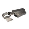 Flush Offset Satin Stainless Steel Spring Action Door Closer
