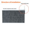 Cabin Air Filter Compatible with Tesla Model Y & Model 3 – Replacement Cabin Filter,2 Pack