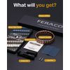 Feraco Copper Bracelet for Men-Magnetic Bracelets 99.99% Pure Copper Jewelry Gift with Adjustable Sizing Tool, Magnetic Field Therapy Jewelry