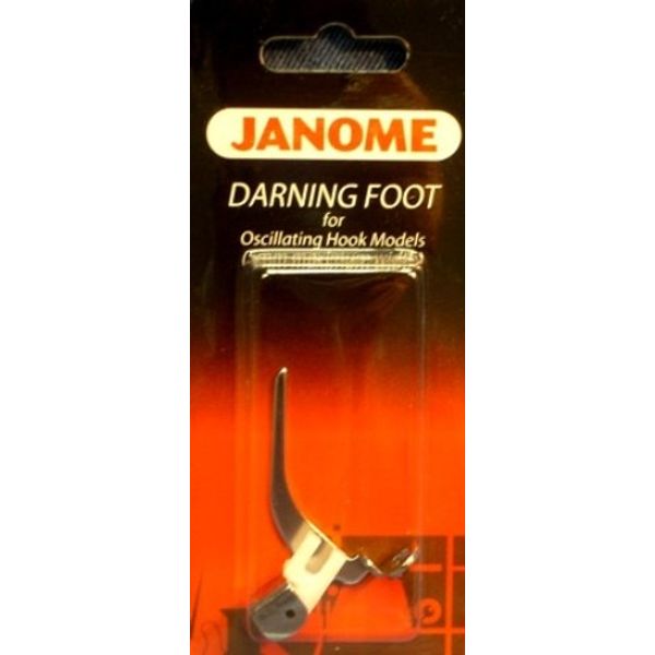 Janome Darning Foot for Oscillating Hook Models (5mm Maximum Width)