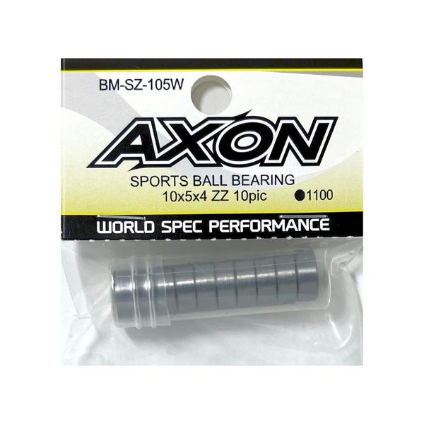 AXON SPORTS BALL BEARING 10x5x4 ZZ 10pic BM-SZ-105W