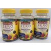 3PK Nature Made Zero Melatonin 5 MG ~ 70 Gummies Each ~ EXP 7/26 ~ FAST SHIP