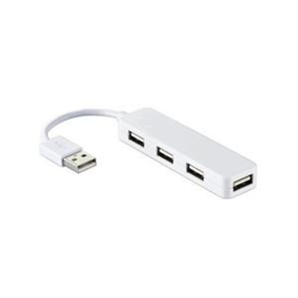 (Summary) Elecom USB 2.0 Hub (Compact Type) U2H-SN4NBWH (5 Sets)
