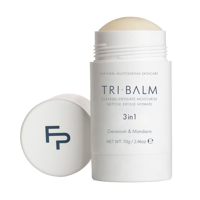 FORMULAE PRESCOTT | Tri-Balm Stick 3 in 1 Facial Balm | Facial Cleanser, Facial Exfoliant, & Facial Moisturizer 3 in 1 Face Care Balm Stick | All Natural Skin Care (70 g | 2.46 Oz)