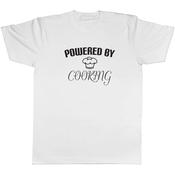 Shopagift Powered by Cooking T-Shirt White