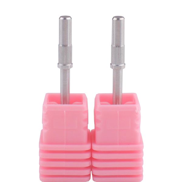 MZCMSL 2pcs Small Mandrel Bits for 3mm Sanding Bands Nail Drill Manicure and Pedicure,3/32 Shank Nail Drill Bit