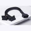 VOANZO OBD One Point Two Extension Cable OBD2 One to Two Car Conversion Line 16 Cores