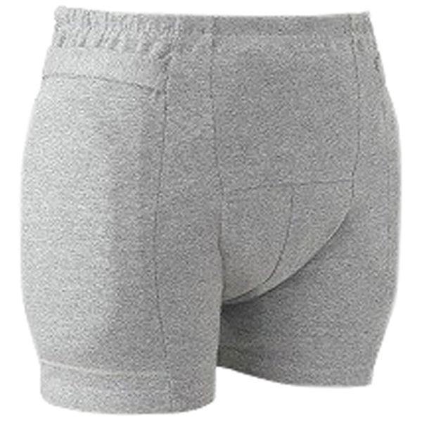 ra・kusshonpantu Men's LL Gray 3904 (Angel) (Shock Buffer Pants)