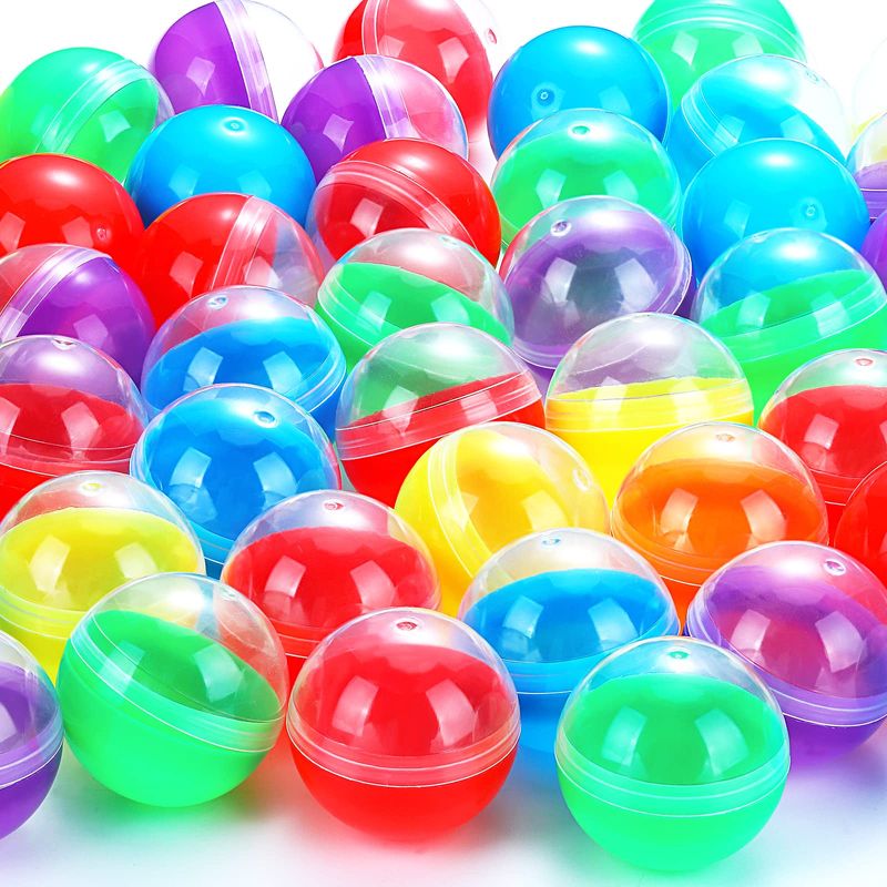 50 Pcs Gumball Machine Capsules Shell Toy Candy Vending For