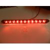 Tecniq 15" Clear Red Multi-function Stop Turn Tail Marker Trailer Light LED Bar