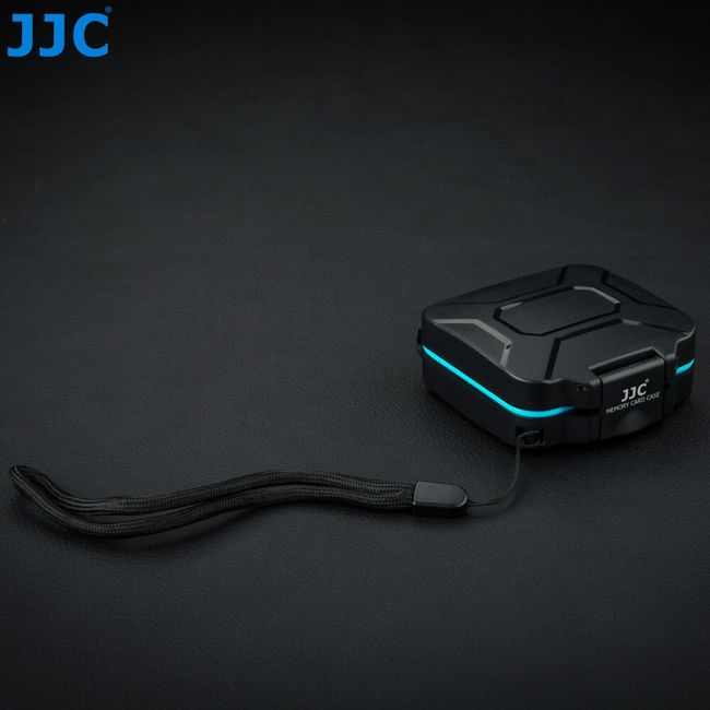JJC SD Card Holder Micro SD Card Case Waterproof Memory Card