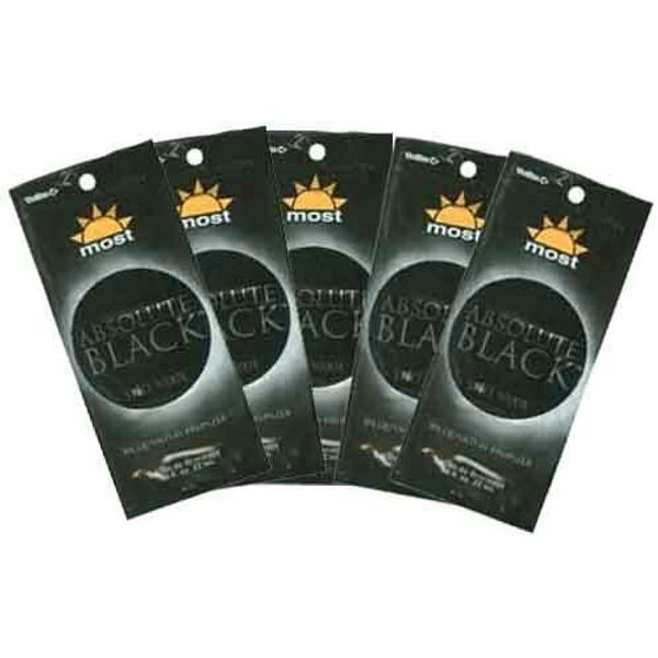 5 Absolute Black SHO 9000 Bronzer Tanning Lotion Packets by Most Products