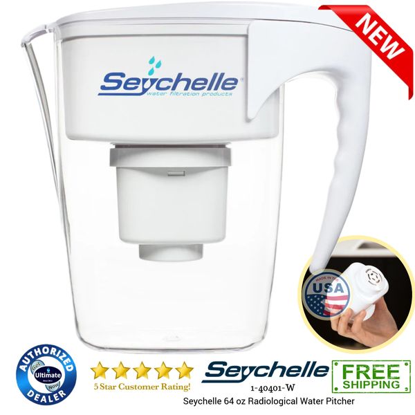 Seychelle 64 oz Radiological Water Pitcher