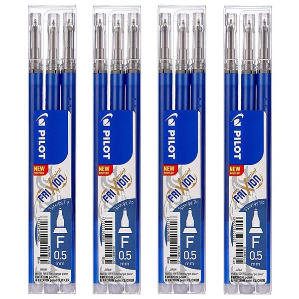 Refill Frixion Point in 2264, 12 pieces, blue