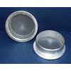 4" Round Open Screen Vent - Mill - Pkg of 4