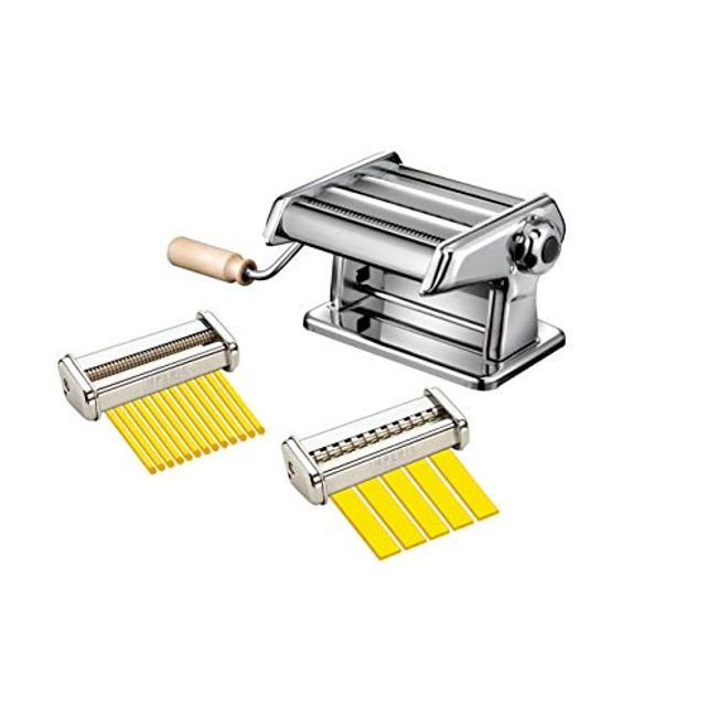 Cavatelli Maker Machine, Manual Pasta Maker Machine for Authentic Italian  Pasta, Stainless Steel Noodle Makers, Portable Hand Cranking Noodles