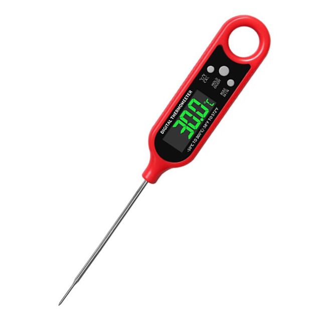 Pen Type Meat Thermometer for Coffee Milk Kitchen Cooking with Long Food  Grade Stainless Steel Probe - China Kitchen Thermometer, Pen Type Meat  Thermometer