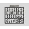 M.S.G Modeling Support Goods, Plastic Unit P130, Hook, 0mm, Non-scale, Plastic Model, Molded Color