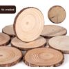 ilauke Natural Wood Slices 12 Pcs 12-13cm Circle Wooden Discs Unfinished Log Wooden Rounds for Arts Crafts Wall Decor Wedding Christmas DIY Projects